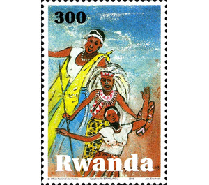 People dancing - East Africa / Rwanda 2010 - 300