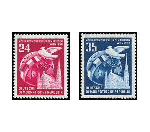 Peoples congress for peace  - Germany / German Democratic Republic 1952 Set