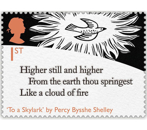 Percy Bysshe Shelley "To A Skylark" - United Kingdom 2020