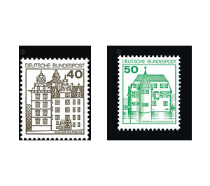 Permanent series: castles and palaces "  - Germany / Federal Republic of Germany 1980 Set