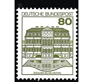 Permanent series: castles and palaces  - Germany / Federal Republic of Germany 1982 - 80 Pfennig