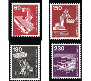 Permanent series: industry and technology  - Germany / Federal Republic of Germany 1978 Set