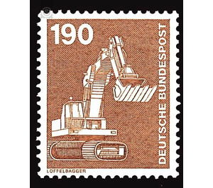 Permanent series: industry and technology  - Germany / Federal Republic of Germany 1982 - 190 Pfennig
