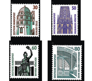 Permanent series: sights  - Germany / Federal Republic of Germany 1987 Set