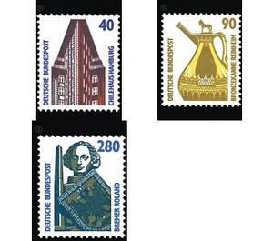 Permanent series: sights  - Germany / Federal Republic of Germany 1988 Set