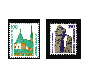 Permanent series: sights  - Germany / Federal Republic of Germany 1989 Set