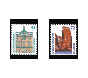 Permanent series: sights  - Germany / Federal Republic of Germany 1990 Set