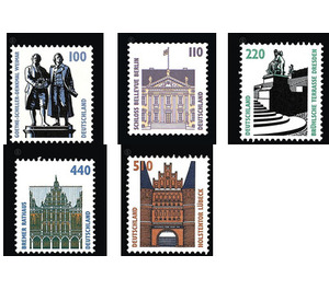Permanent series: sights  - Germany / Federal Republic of Germany 1997 Set