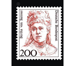 Permanent series: Women of German History  - Germany / Federal Republic of Germany 1991 - 200 Pfennig