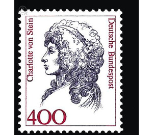 Permanent series: Women of German History  - Germany / Federal Republic of Germany 1992 - 400 Pfennig