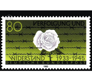 Persecution and Resistance 1933-1945  - Germany / Federal Republic of Germany 1983 - 80 Pfennig