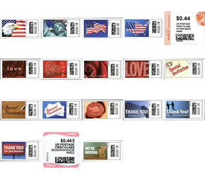 Personal Computer Postage - United States of America 2009 Set