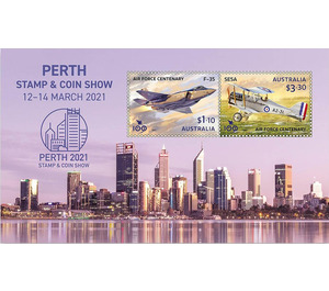 Perth Stamp And Coin Show - Air Force Centenary - Australia 2021