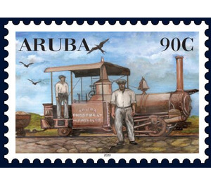 Phosphate Company Locomotive - Caribbean / Aruba 2020 - 90