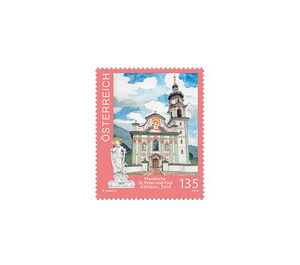 Pilgrimage church of Götzens - Austria / II. Republic of Austria 2020 Set