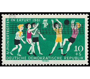 Pioneer meeting, Erfurt  - Germany / German Democratic Republic 1961 - 10 Pfennig