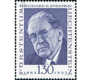 Pioneers of philately  - Liechtenstein 1972 - 130 Rappen