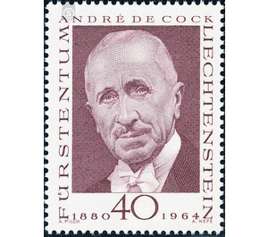 Pioneers of philately  - Liechtenstein 1972 - 40 Rappen