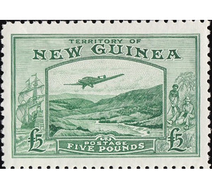 Plane over Bulolo Goldfield - Melanesia / New Guinea 1935 - 5