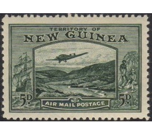 Plane over Bulolo Goldfield - Melanesia / New Guinea 1939 - 5