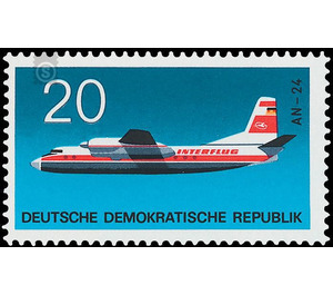 Planes  - Germany / German Democratic Republic 1969 - 20 Pfennig