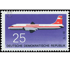 Planes  - Germany / German Democratic Republic 1969 - 25 Pfennig