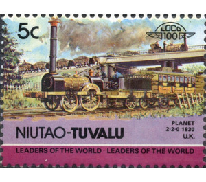 Planet 2-2-0 1830 U.K. - Polynesia / Tuvalu, Niutao 1984