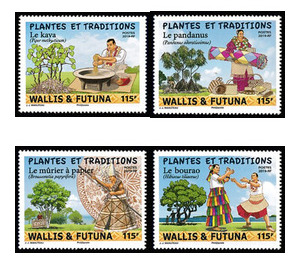 Plants and Traditions (2019) - Polynesia / Wallis and Futuna 2019 Set