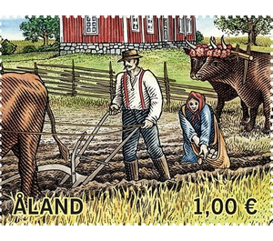 Plowing and sowing - Åland Islands 2020 - 1
