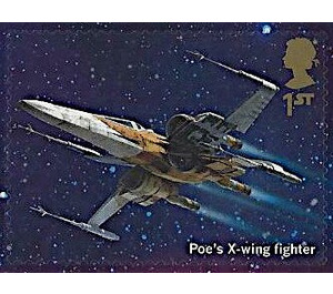 Poe's X-Wing Fighter - United Kingdom 2019 - 0.44