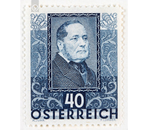 poet  - Austria / I. Republic of Austria 1931 - 40 Groschen