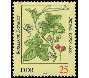 poisonous plants  - Germany / German Democratic Republic 1982 - 25 Pfennig