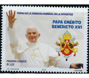 Pope Benedict XVI - Central America / Panama 2019 - 0.25