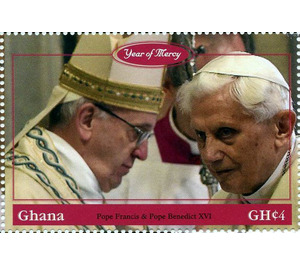 Pope Francis and Benedict XVI - West Africa / Ghana 2016 - 4