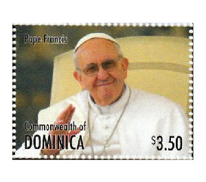 Pope Francis - Caribbean / Dominica 2013 - 3.50