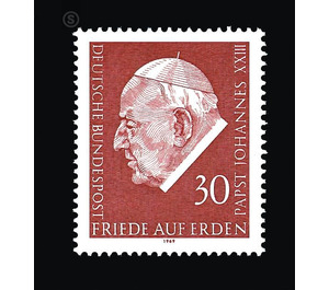 Pope John XXIII  - Germany / Federal Republic of Germany 1969 - 30 Pfennig