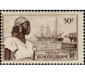 Port of Basse Terre - Caribbean / Guadeloupe 1947 - 30