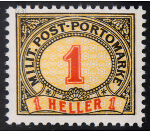 Portomarke  - Austria / k.u.k. monarchy / Bosnia Herzegovina 1904 - 1 Heller