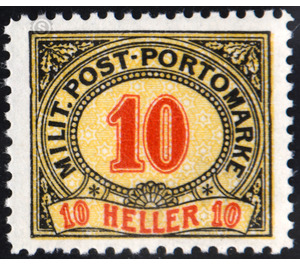 Portomarke  - Austria / k.u.k. monarchy / Bosnia Herzegovina 1904 - 10 Heller