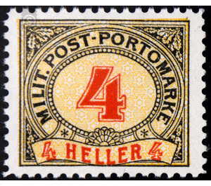 Portomarke  - Austria / k.u.k. monarchy / Bosnia Herzegovina 1904 - 4 Heller