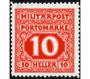 Portomarke  - Austria / k.u.k. monarchy / Bosnia Herzegovina 1916 - 10 Heller