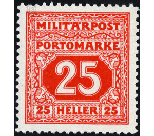 Portomarke  - Austria / k.u.k. monarchy / Bosnia Herzegovina 1916 - 25 Heller