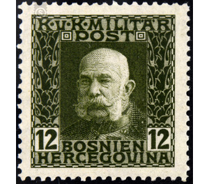 portrait  - Austria / k.u.k. monarchy / Bosnia Herzegovina 1912 - 12 Heller
