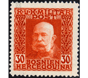 portrait  - Austria / k.u.k. monarchy / Bosnia Herzegovina 1912 - 30 Heller