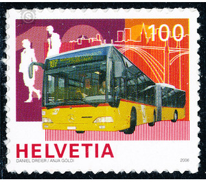 Post buses  - Switzerland 2006 - 100 Rappen