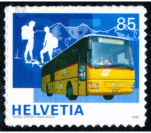 Post buses  - Switzerland 2006 - 85 Rappen