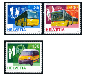 Post buses  - Switzerland 2006 Set