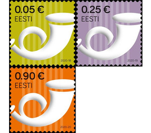 Post Horn Definitive - Estonia 2020 Set