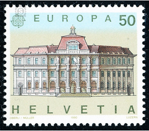 Post offices  - Switzerland 1990 - 50 Rappen