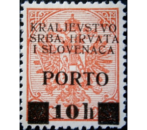 Postage due stamps - Bosnia - Kingdom of Serbs, Croats and Slovenes 1919 - 10